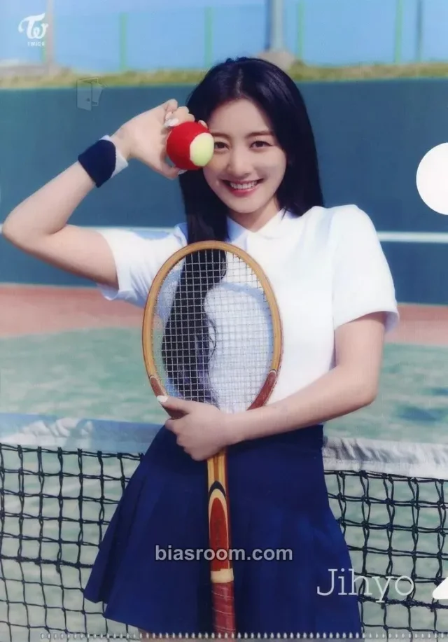 TWICE - Jihyo - TWICE Photobook Yes, I am Other cobalt blue version purchase benefit clear file/l-holder once japan version