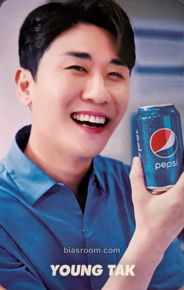 Youngtak - Youngtak - Taste Of Korea (Pepsi collaboration) Other album photocard brand collaboration