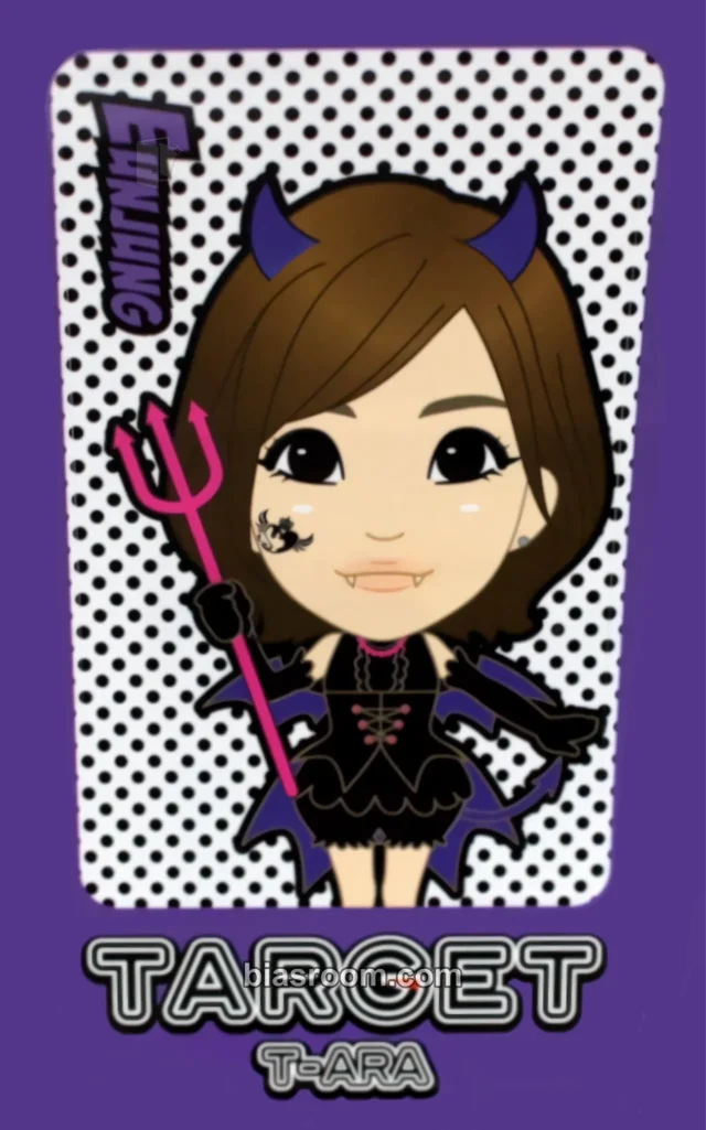 T-ARA - Eunjung - Target Album sticker sheet