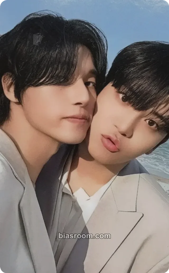ATEEZ - Jongho & Wooyoung - Blue Drift MD - 8th Anniversary Other trading card merch photocard version 5 exhibition