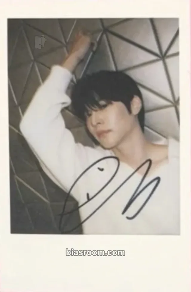 RIIZE - Eunseok - Fame Album popmerch (ppmq) fansign polaroid