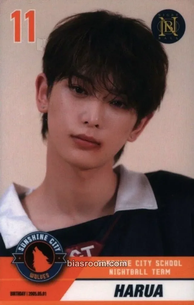 &TEAM - Harua - First Howling : NOW Album album photocard ums japan (universal music store) player card