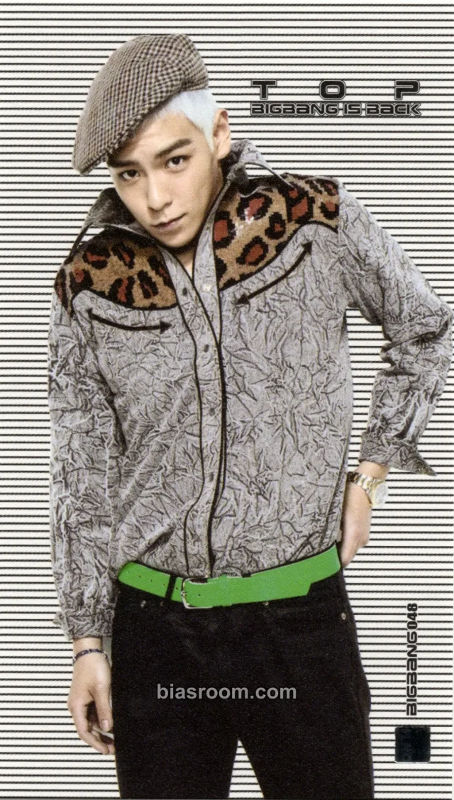BIGBANG - T.O.P - Collection Card Other star collection card trading card merch photocard