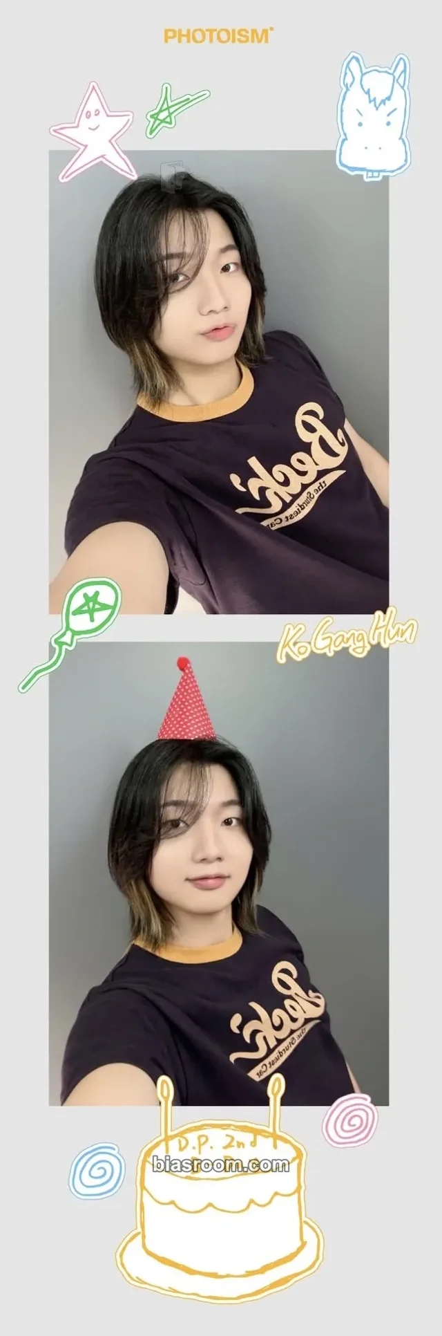 Dragon Pony - Ko Gang Hun - PHOTOISM x DRAGON PONY Other photoism photo strip 2 cut photo 2nd anniversary