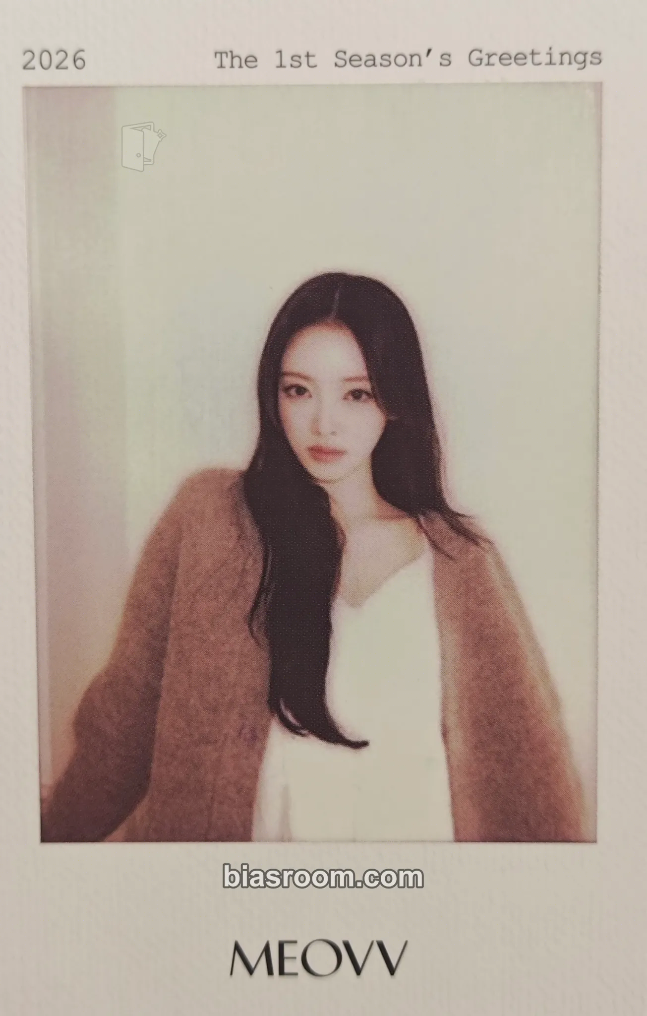 Anna 2026 Season’s Greetings Photocard - MEOVV - photocard de K-pop de MEOVV