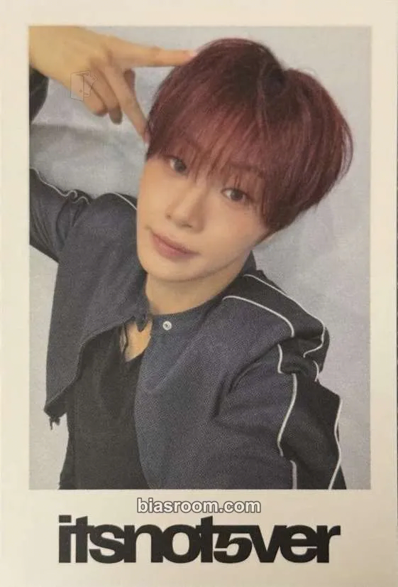 Nam JiWoon itsnotover Photocard - idntt - photocard K-pop di idntt