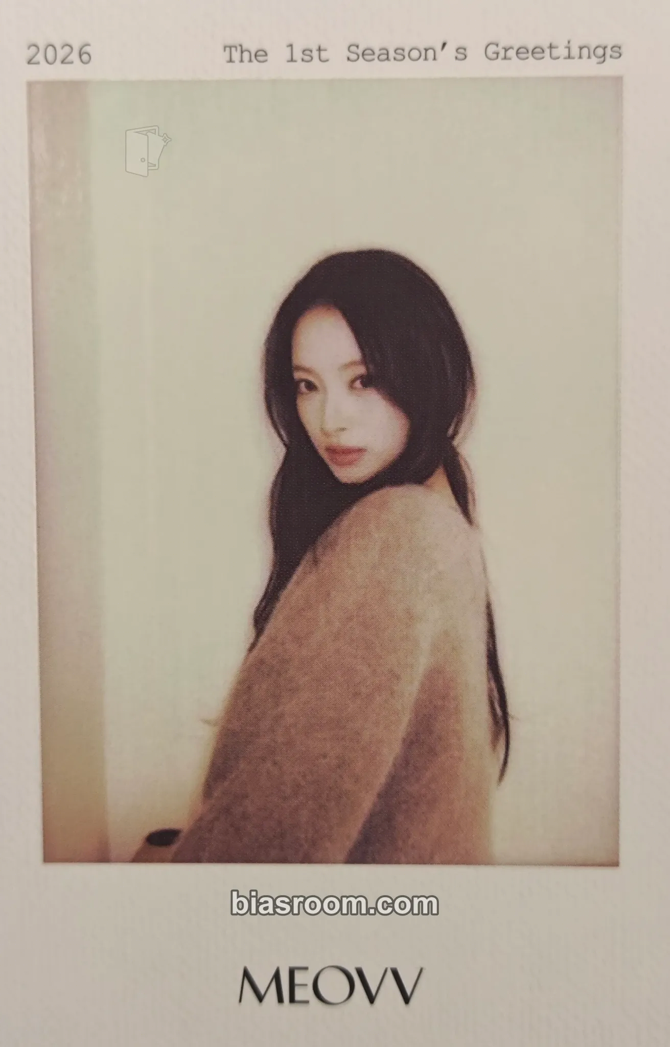 Anna 2026 Season’s Greetings Photocard - MEOVV - MEOVV K-pop photocard