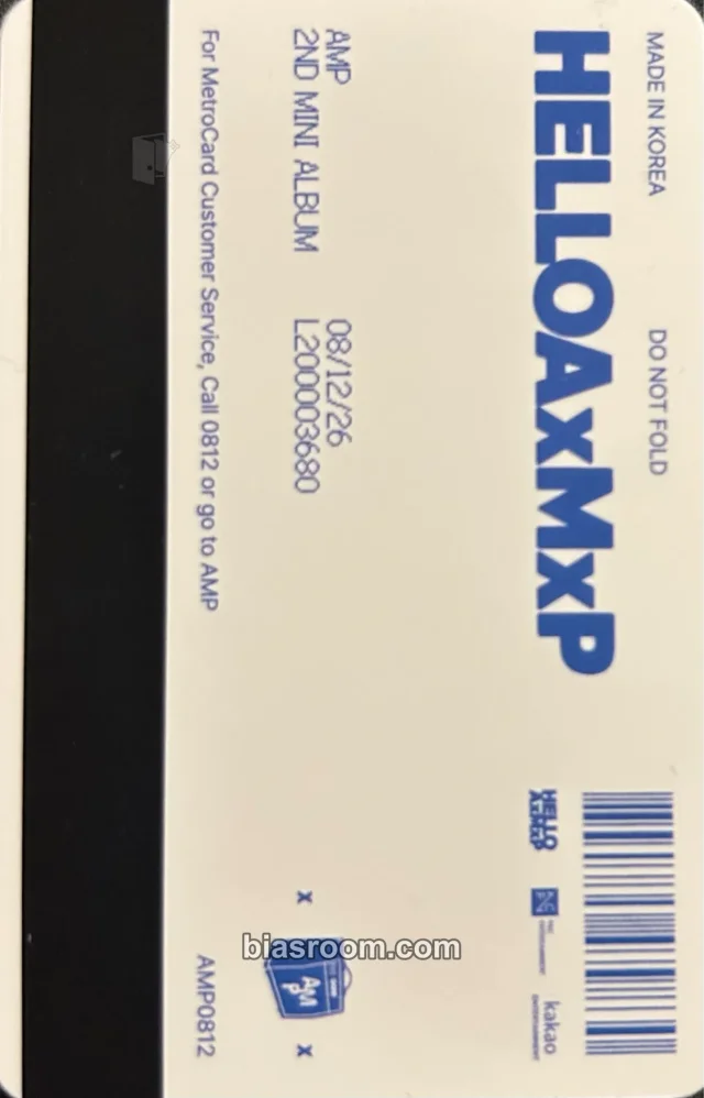 AxMxP  - HELLO AxMxP Album album inclusion hello version bank card