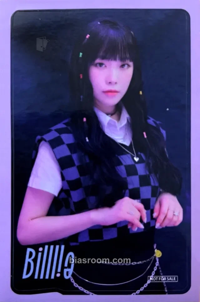 Billlie - Suhyeon - GingaMingaYo (The Strange World): Japanese ver. Album sticker card merch inclusion pop-up