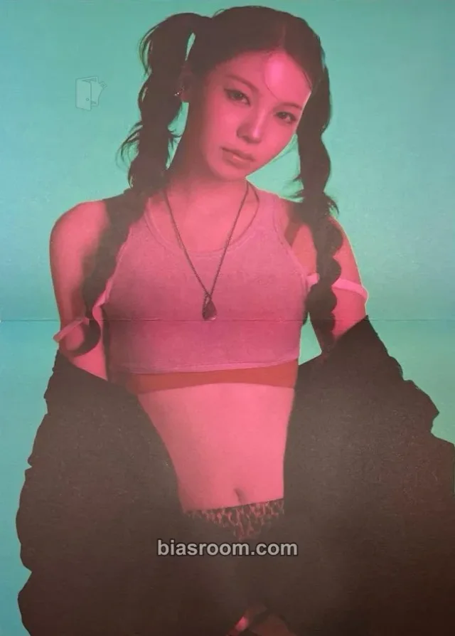 NiziU - Ayaka - Sour Grapes Album album inclusion poster sour grapes version