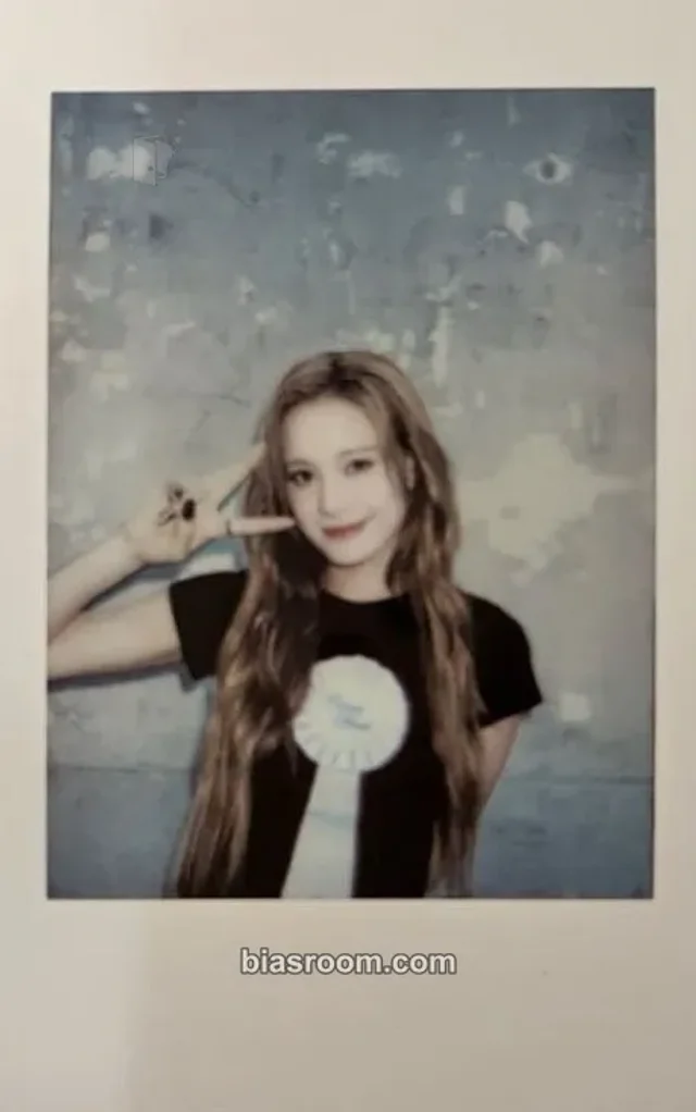 NiziU - Nina - Sour Grapes Album album photocard polaroid plve version