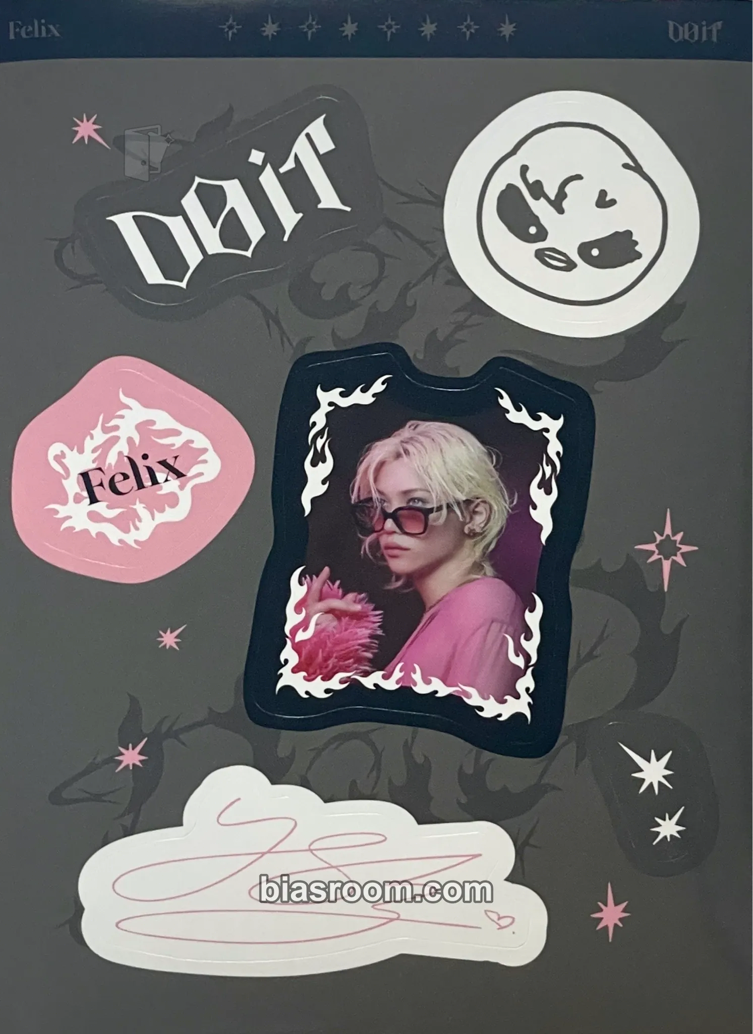 Felix DO IT Photocard - Stray Kids - photocard de K-pop de Stray Kids