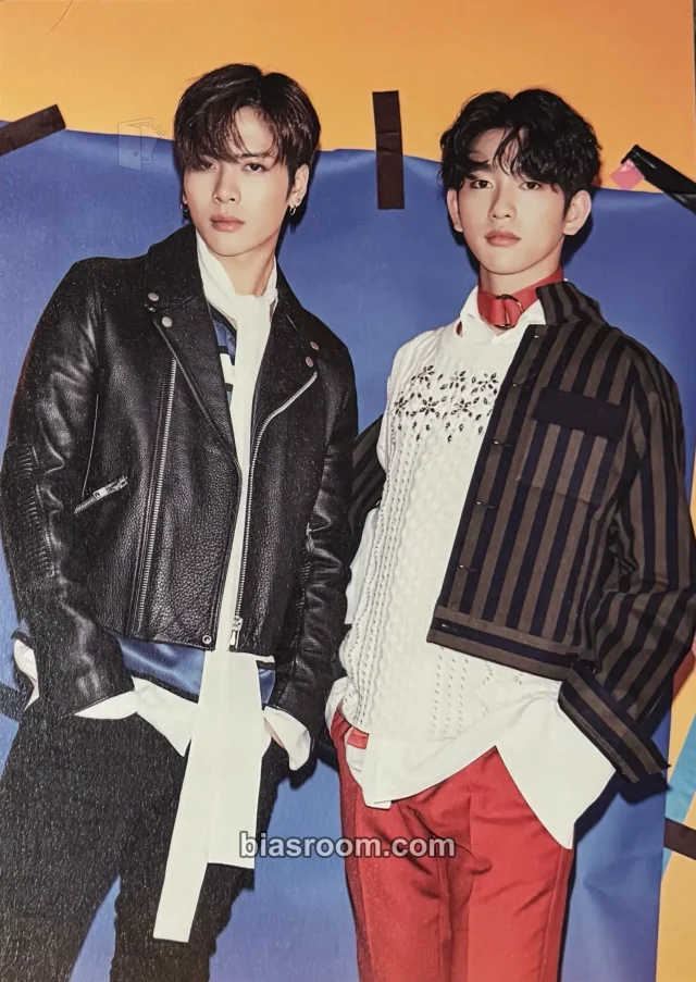 GOT7 - Jackson & Jinyoung - FLIGHT LOG: ARRIVAL Album album inclusion postcard