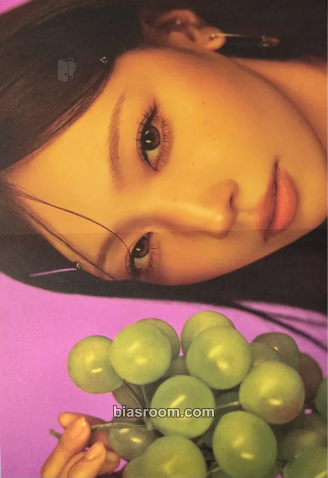 NiziU - Mayuka - Sour Grapes Album album inclusion poster sour grapes version