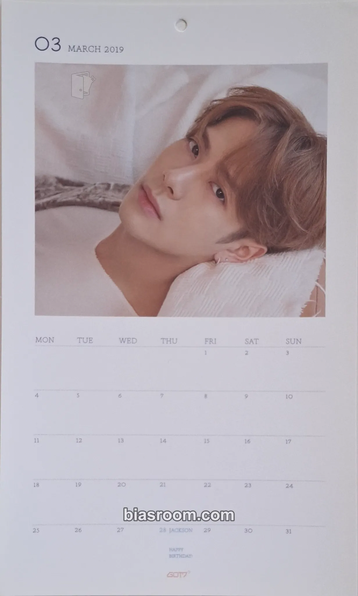 Jackson Present: YOU & ME Photocard - GOT7 - photocard K-pop GOT7
