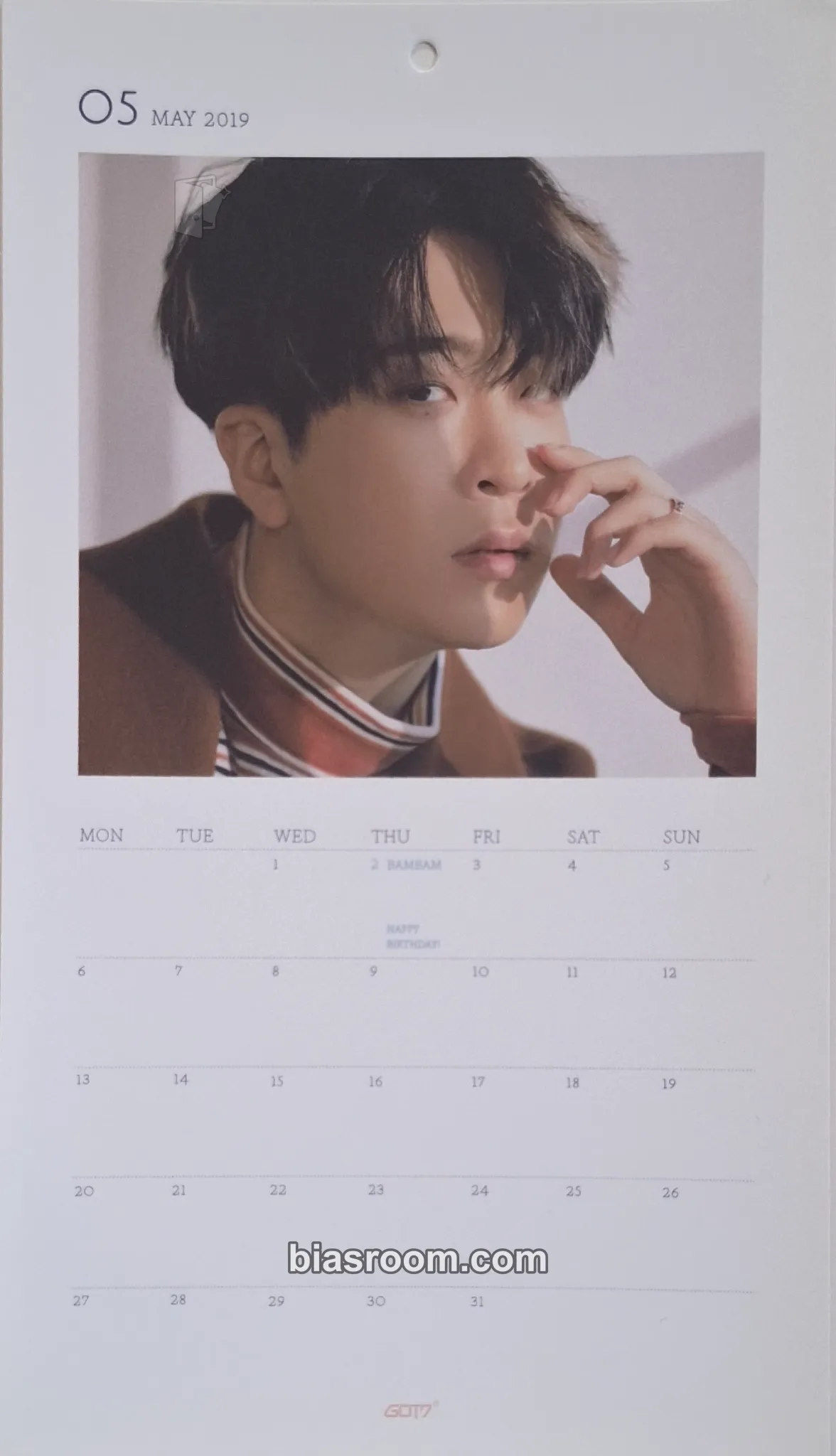 Youngjae Present: YOU & ME Photocard - GOT7 - GOT7 K-pop photocard