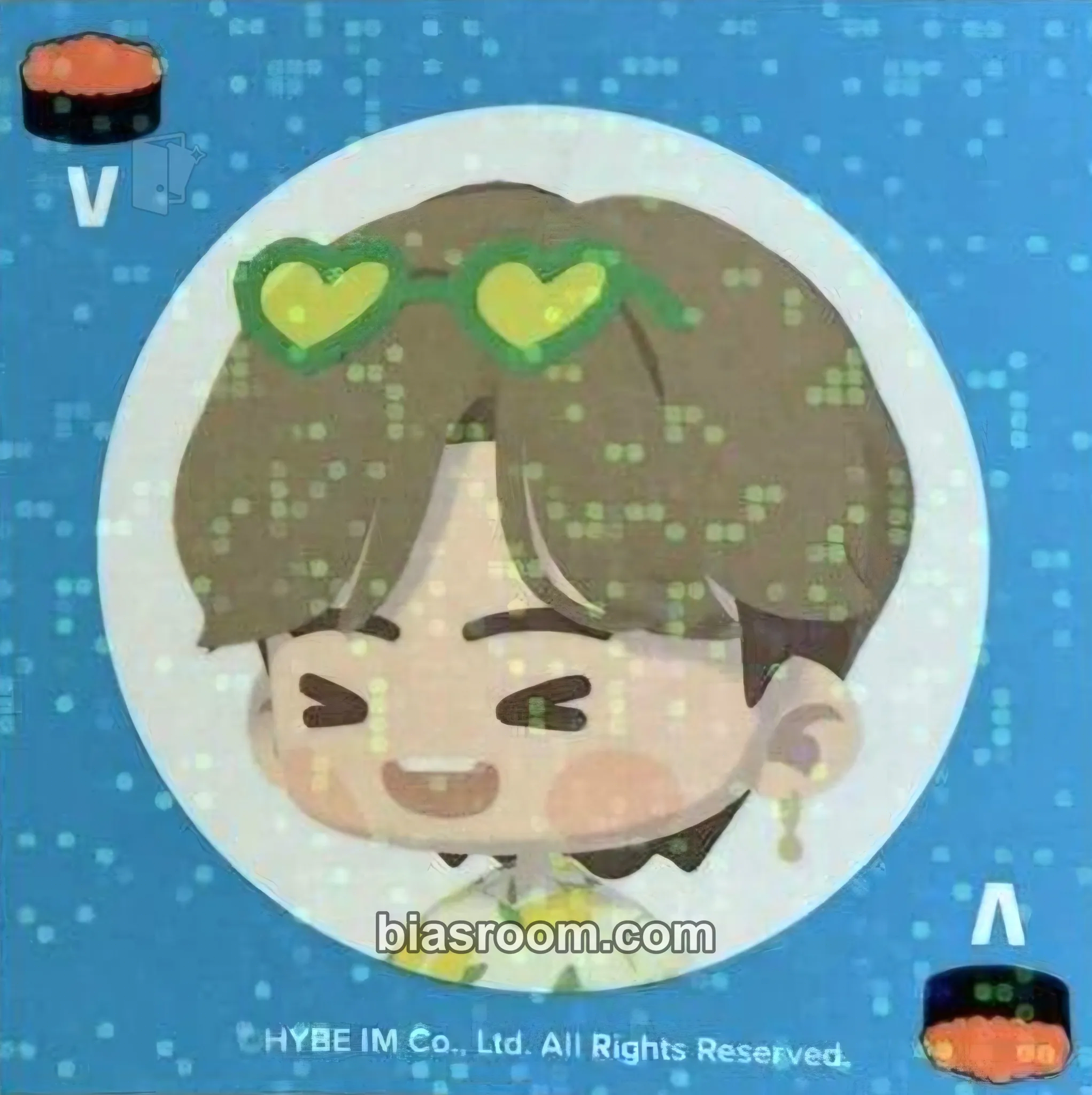 V In The Seom Photocard - BTS - BTS K-pop photocard