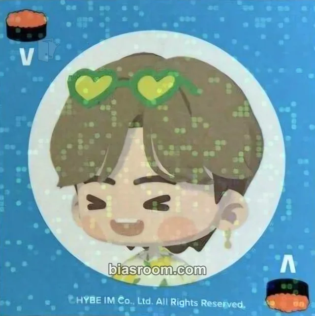 BTS - V - In The Seom Other brand collaboration sticker japan holographic (hologram) in the seom