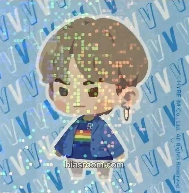 BTS - V - In The Seom Other in the seom brand collaboration sticker japan holographic (hologram)