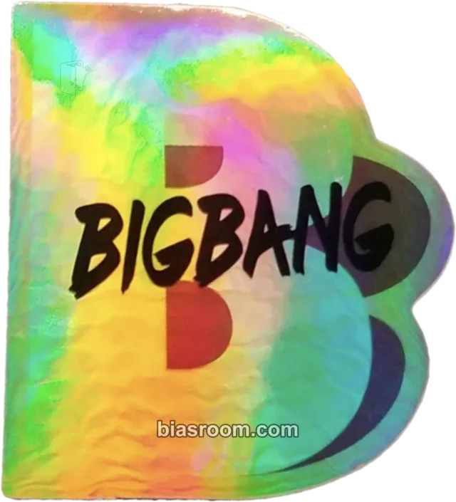 BIGBANG - Last Dance Tour Event merch inclusion sticker item set