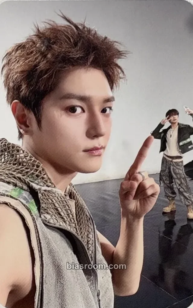 NCT 127 - Taeyong - BLINGY Album jet poster version lucky draw (LD) round 2 withmuu/withdrama
