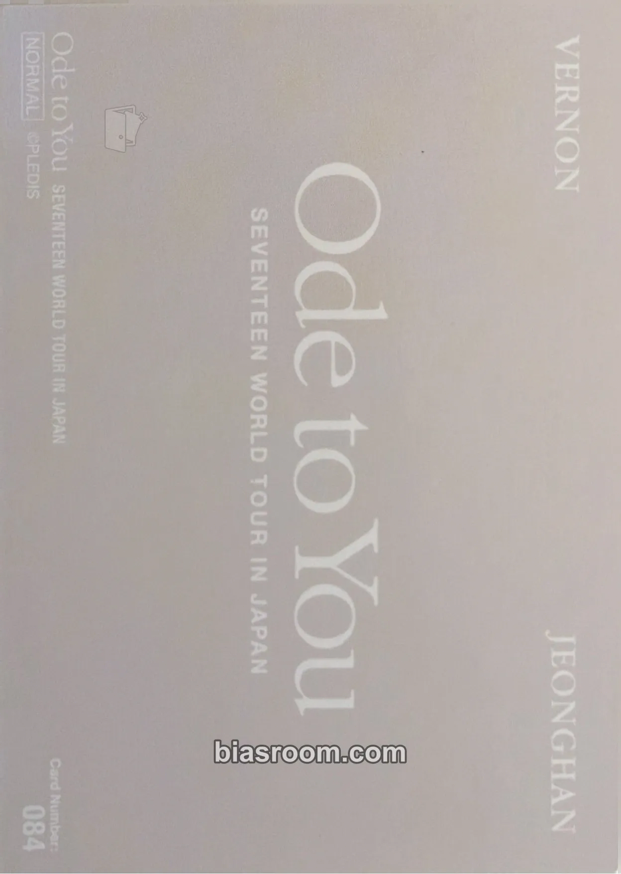 ODE TO YOU] TOUR Photocard - SEVENTEEN | Bias Room