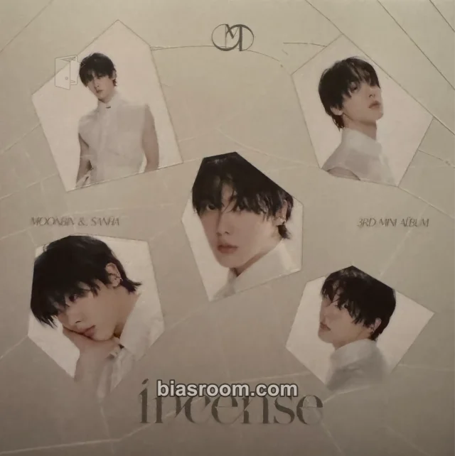 ASTRO - Yoon San-ha - Incense (Moonbin & Sanha Subunit) Album album inclusion sticker sheet