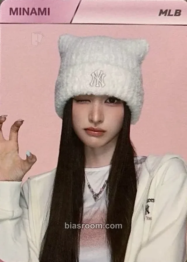 Minami RESCENE MLB Korea x RESCENE K-pop photocard