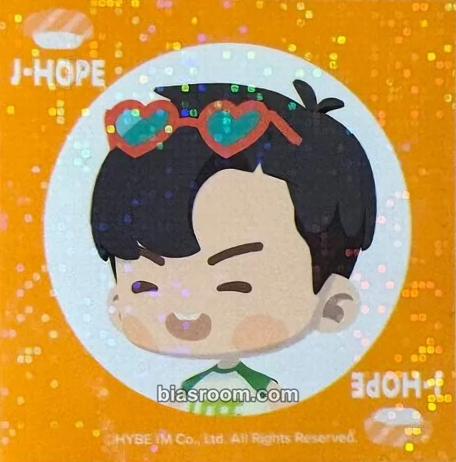 BTS - j-hope - In The Seom Other japan brand collaboration in the seom sticker holographic (hologram)