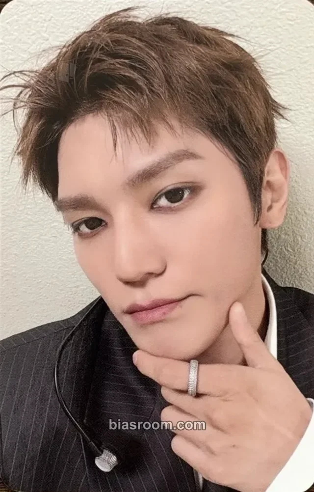 NCT 127 - Taeyong - BLINGY Album makestar round 2 lucky draw (LD) jet poster version
