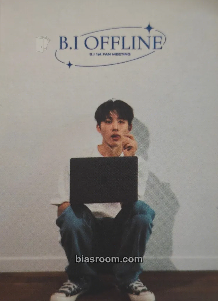 B.I 1st Offline fan meet Photocard – B.I K-Pop-Photocard
