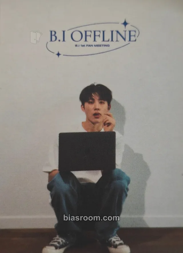 B.I - B.I - 1st Offline fan meet Event merch inclusion sticker item set