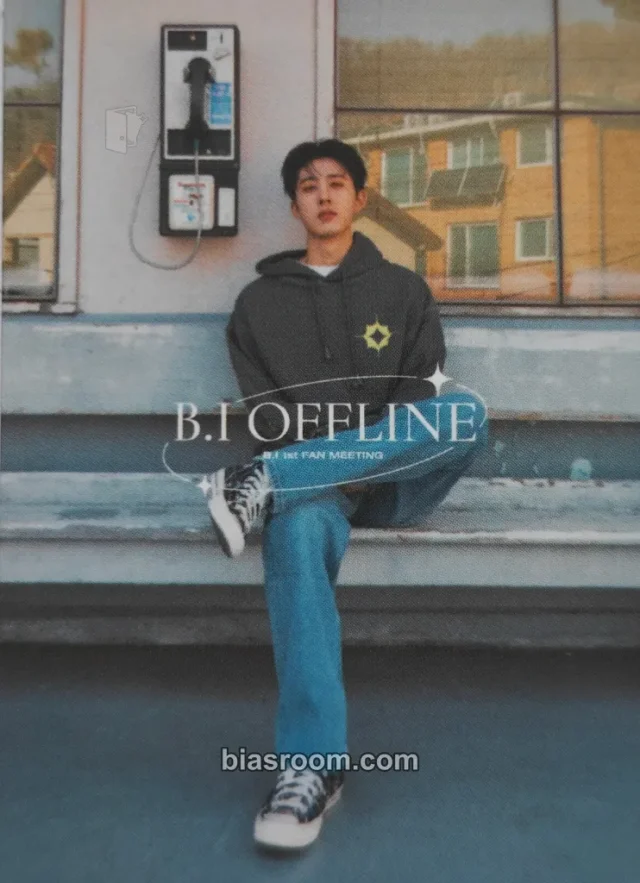 B.I - B.I - 1st Offline fan meet Event merch inclusion sticker item set