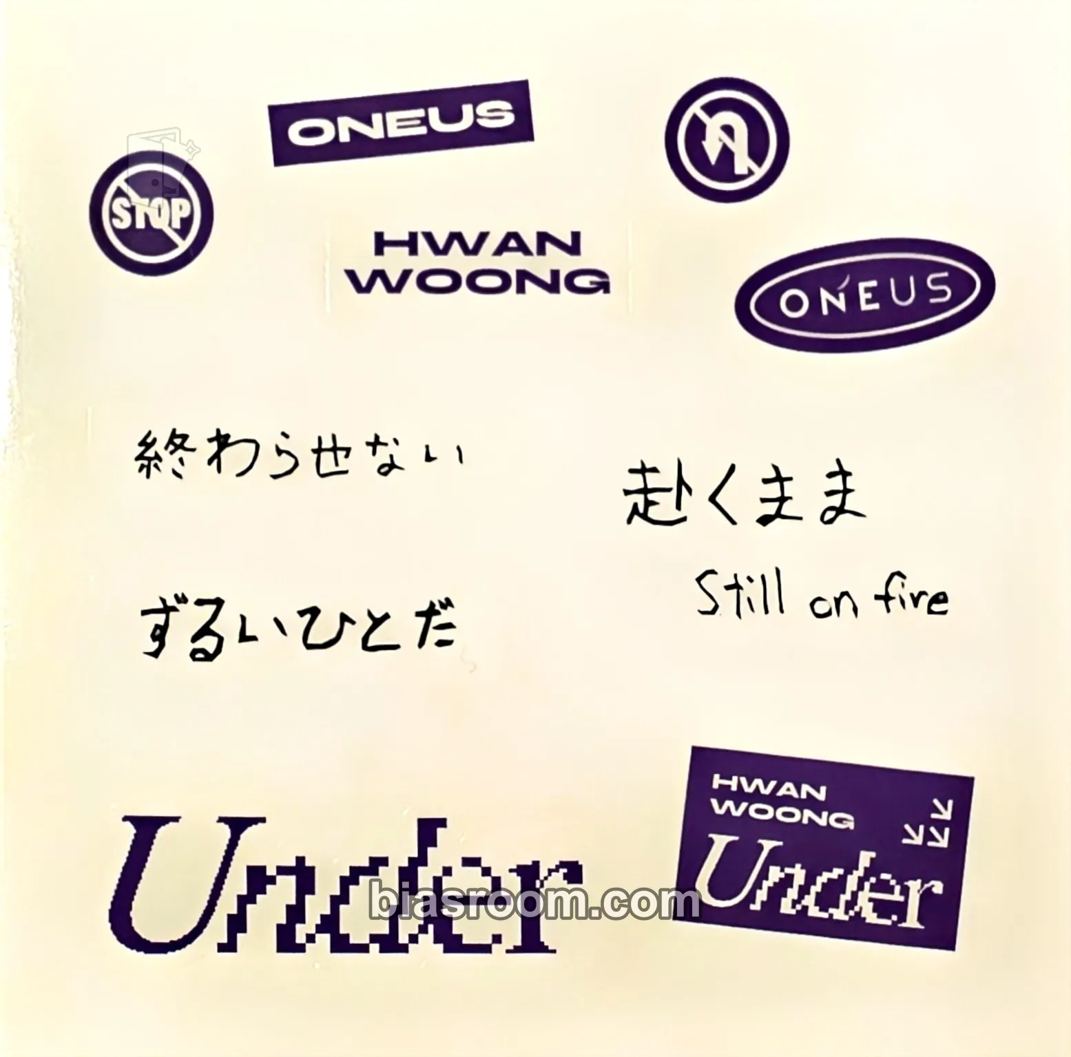 Hwanwoong Under 小卡 - ONEUS - ONEUS K-pop 小卡