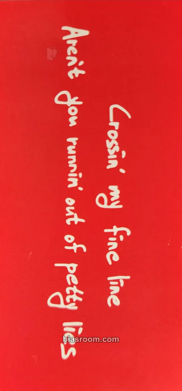 Xdinary Heroes - O.de - LXVE TO DEATH Album album inclusion message card nemo version