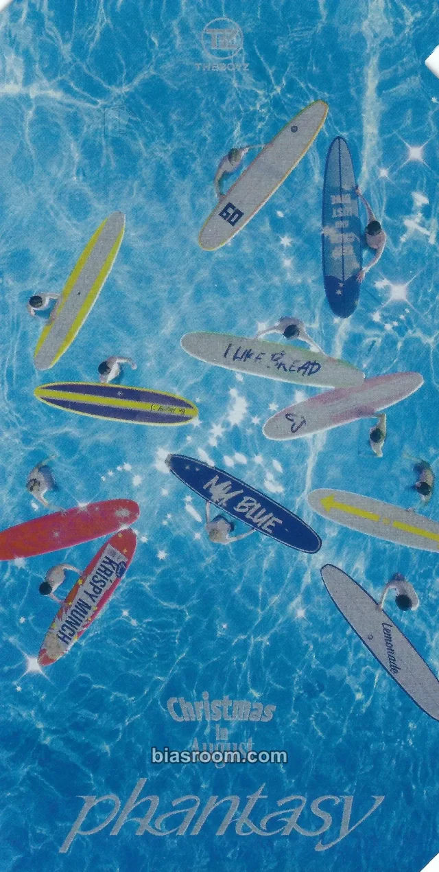 THE BOYZ - Phantasy Pt. 1: Christmas in August Album album inclusion holographic (hologram) english album