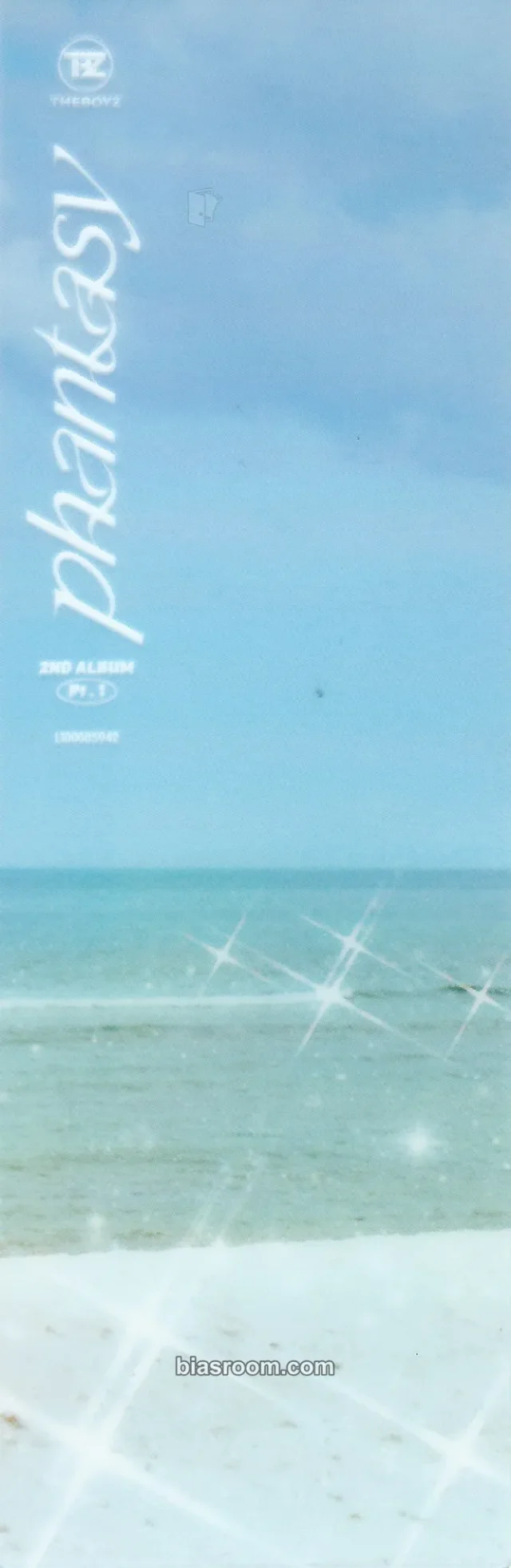 THE BOYZ - Phantasy Pt. 1: Christmas in August Album album inclusion bookmark transparent/translucent glitter version