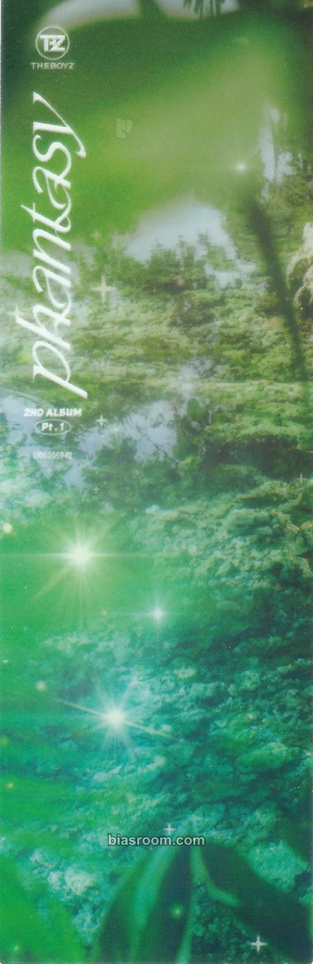 THE BOYZ - Phantasy Pt. 1: Christmas in August Album bookmark album inclusion transparent/translucent present version