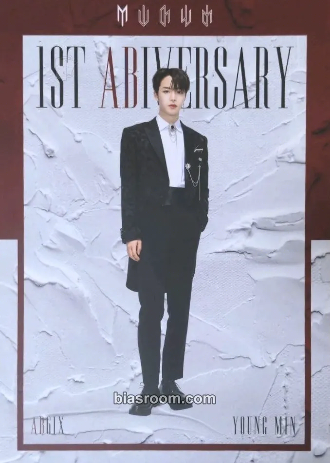 Youngmin AB6IX 1ST ABIVERSARY FANMEETING Photocard - AB6IX - photocard K-pop AB6IX