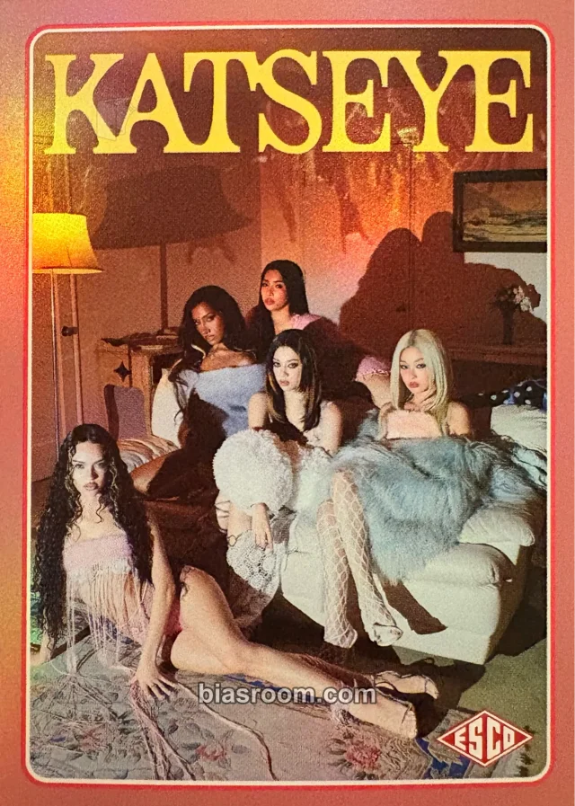 KATSEYE ESCO “WILD” Trading Cards K-pop photocard