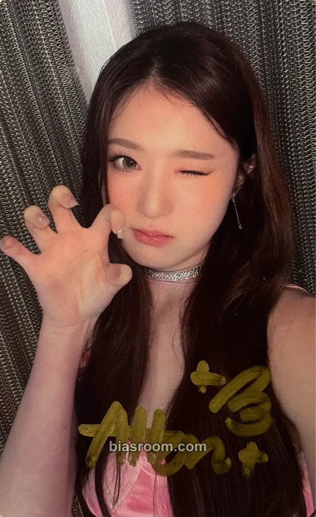Ahon CrazAngel Picasso K-pop photocard