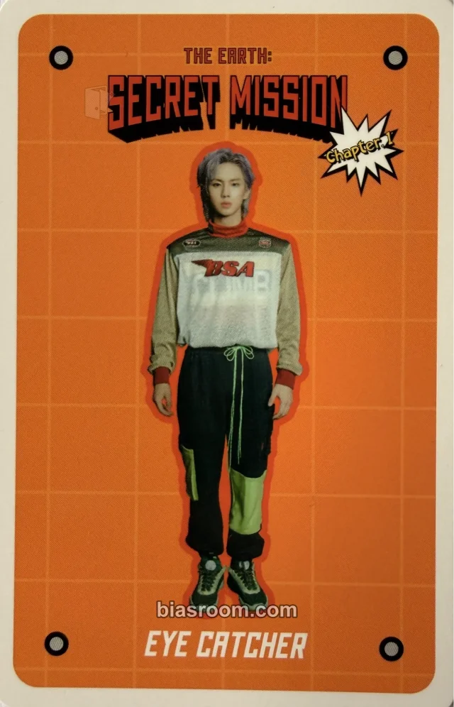 Win MCND THE EARTH: SECRET MISSION Chapter.1 K-pop photocard