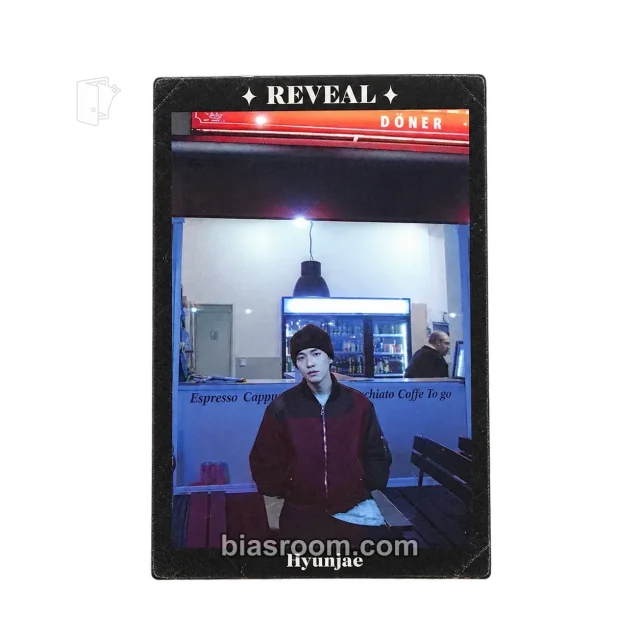 Photocard K-pop di Hyunjae THE BOYZ Reveal