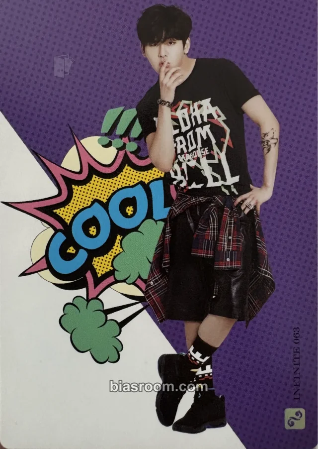 Hoya INFINITE INFINITE Official Collection Card Vol. 2 [Space: The Arts] K-pop photocard