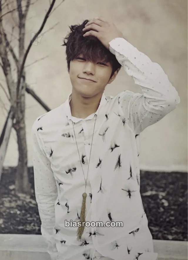 L / Myungsoo INFINITE Be Mine K-pop photocard