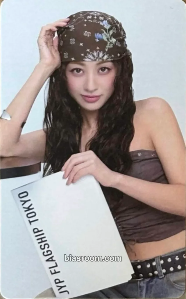 Jihyo TWICE JYP FLAGSHIP TOKYO K-pop photocard