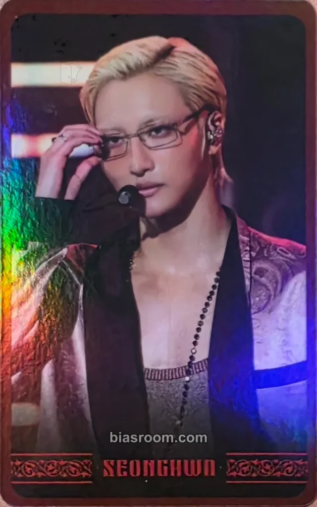 Seonghwa ATEEZ Higher Timepiece × ATEEZ K-pop Photocard