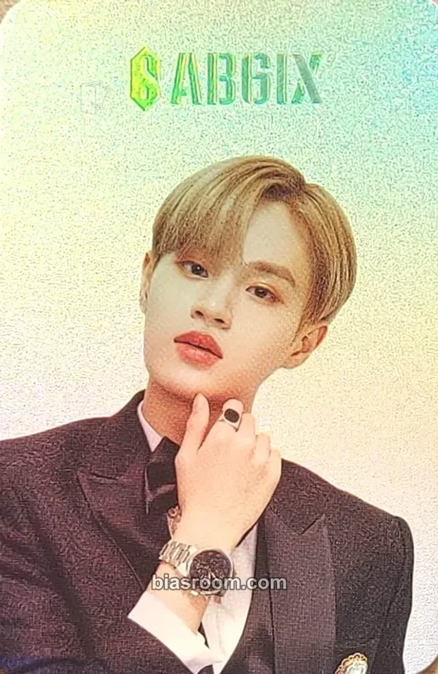 AB6IX - Daehwi - AB6IX 1ST ABIVERSARY FANMEETING Event holographic (hologram) merch photocard photocard set random photocard