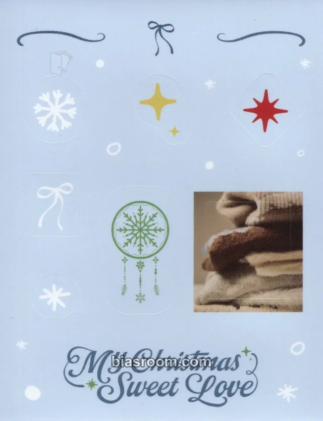 Dreamcatcher - My Christmas Sweet Love Album sticker sheet item set