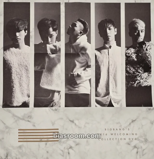 BIGBANG 2016 Welcoming Collection DVD K-pop photocard